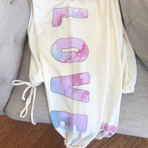 NWT Chaser LOVE sweatpants - Picture 6 of 9